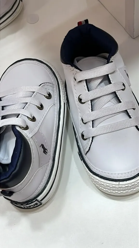 [LELE ' 00200] TENNIS NIÑO POLO BLANCO (17)
